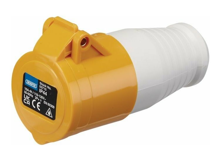 Draper 03715 110 VOLT BS 16AMP SITE SOCKET