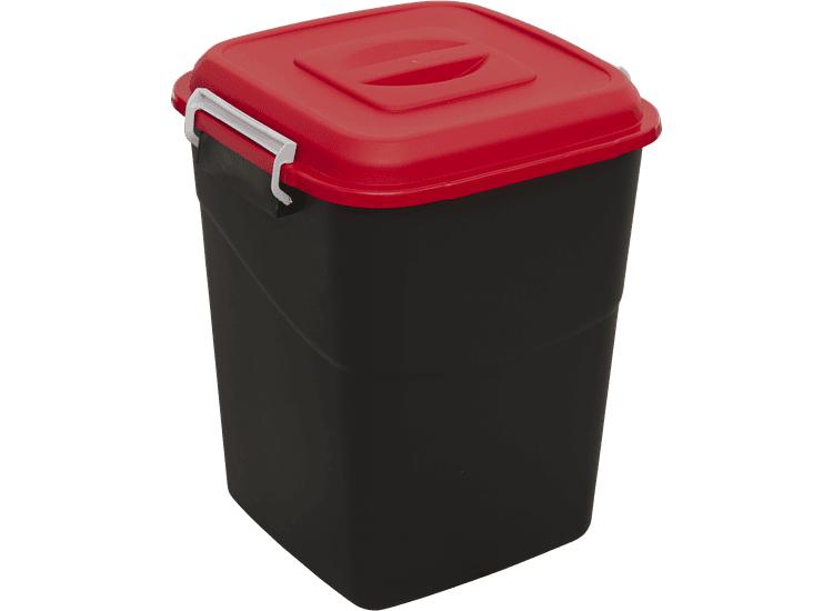 Sealey BM50R Refuse/Storage Bin 50L - Red