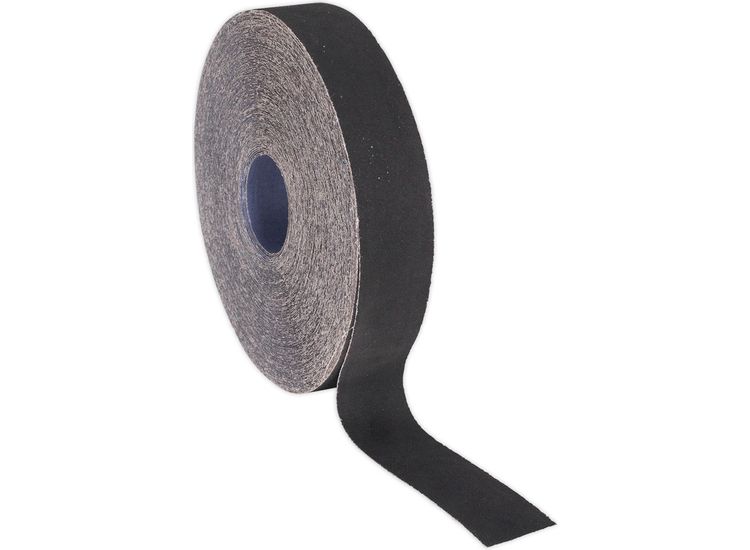 Sealey ER2550120 Emery Roll Blue Twill 25mm x 50m 120Grit