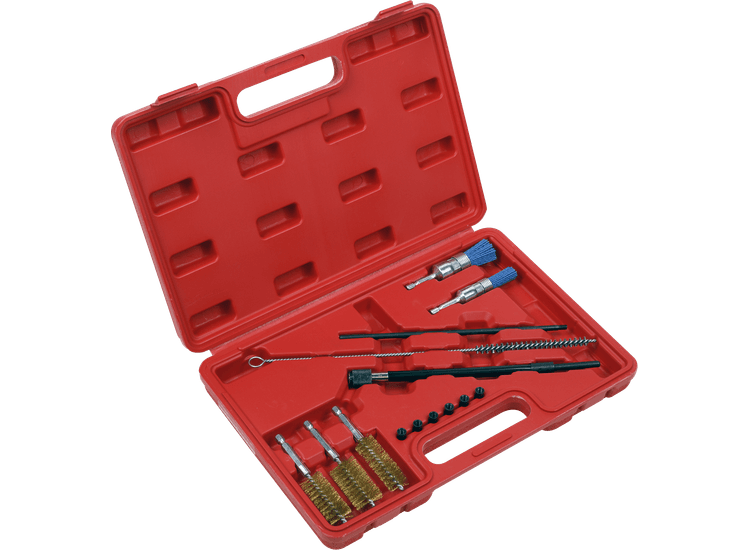 Sealey VS1900 Cleaning Brush Set Injector Bore 14pc