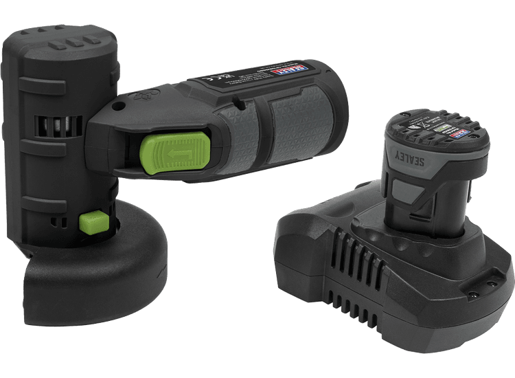 Sealey CP108VAG Cordless Angle Grinder Kit 10.8V Ø85mm 2Ah