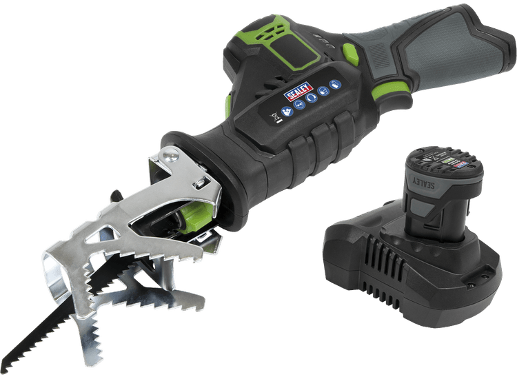 Sealey CP108VRS Cordless Reciprocating Saw Kit 10.8V 2Ah