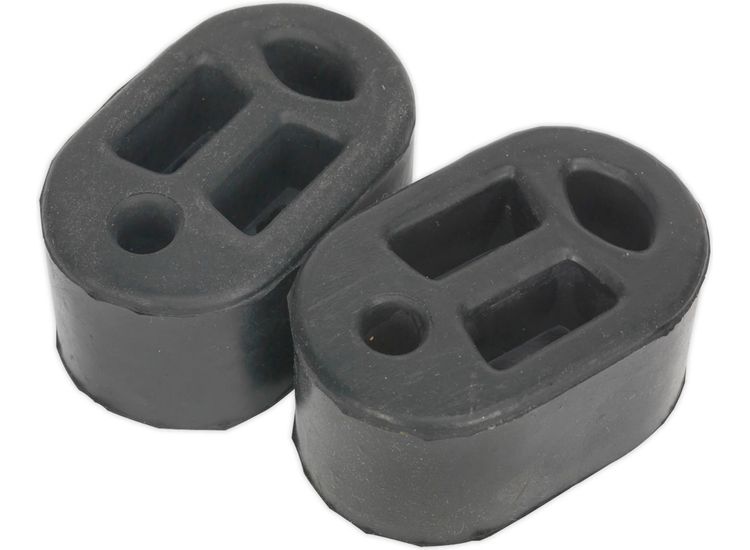 Sealey EX01 Exhaust Mounting Rubbers L70 x D45 x H37 (Pack of 2)
