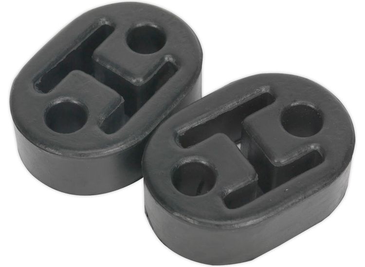 Sealey EX02 Exhaust Mounting Rubbers L60 x D41 x H20 (Pack of 2)