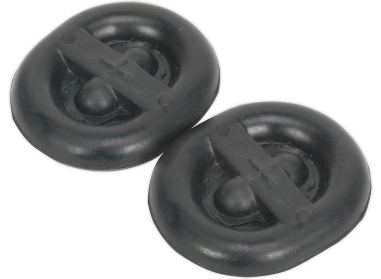 Sealey EX03 Exhaust Mounting Rubbers - L62 x D54 x H13.5 (Pack of 2)