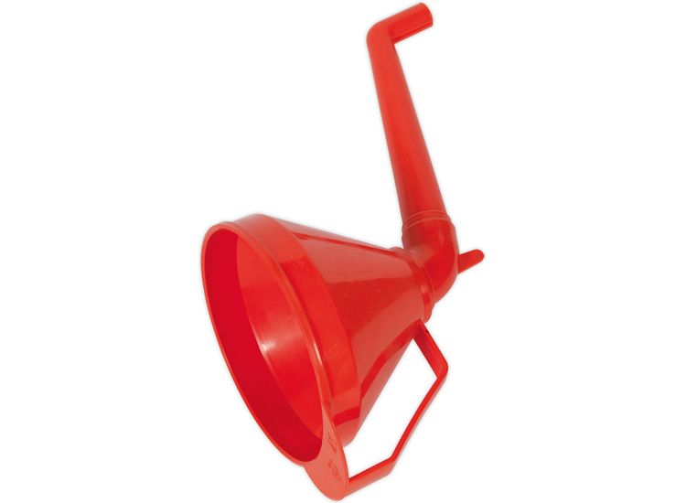 Sealey F16 Funnel with Fixed Offset Spout &amp; Filter Medium &amp;#8709;160mm