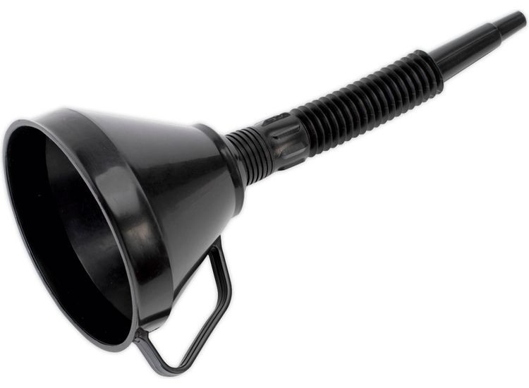 Sealey F6 Funnel with Flexible Spout &amp; Filter &amp;#8709;160mm