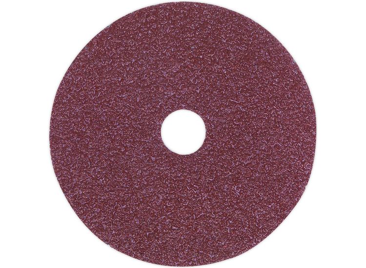 Sealey FBD10036 Sanding Disc Fibre Backed &amp;#8709;100mm 36Grit Pack of 25