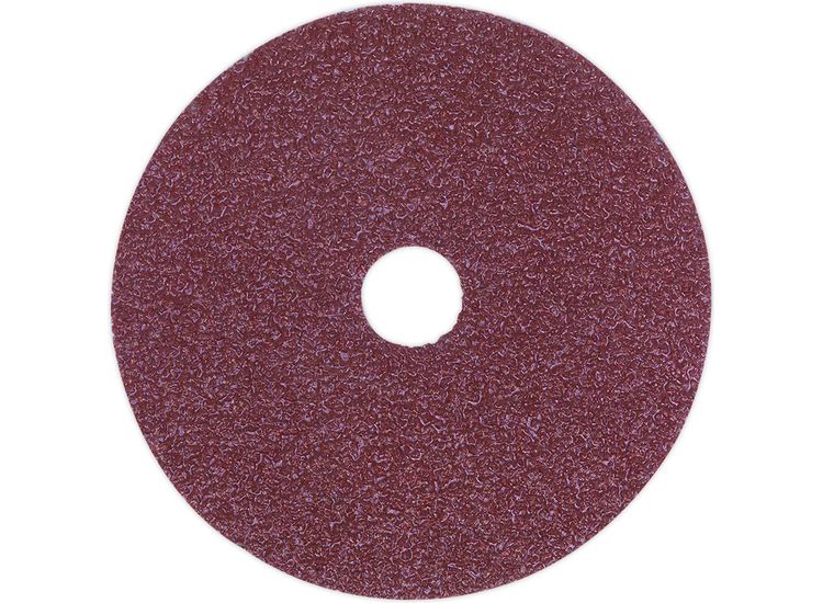 Sealey FBD11536 Sanding Disc Fibre Backed &amp;#8709;115mm 36Grit Pack of 25