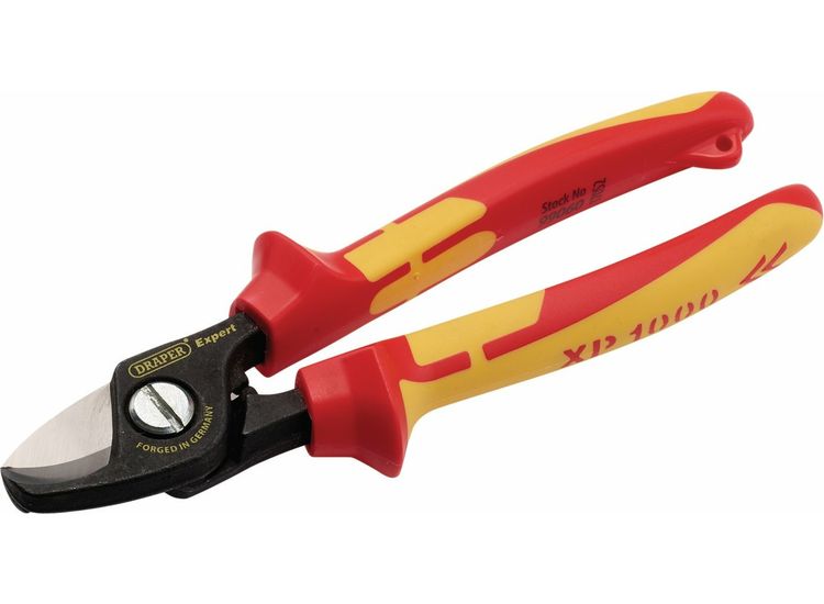 Draper 99060 XP1000 VDE Cable Shears, 170mm, Tethered