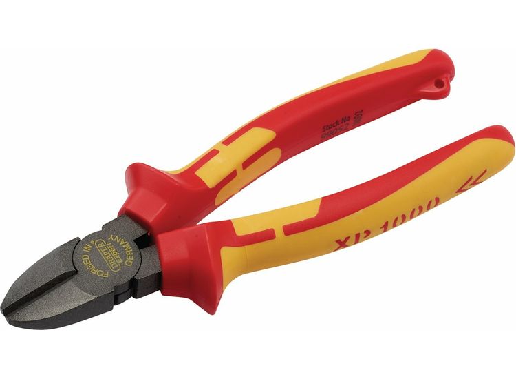 Draper 99052 XP1000 VDE Diagonal Side Cutter, 180mm, Tethered