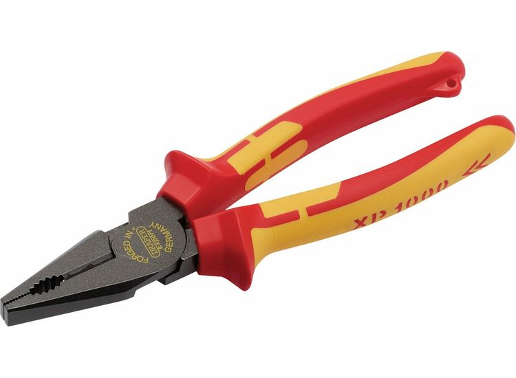 Draper 99064 XP1000 VDE Hi-Leverage Combination Pliers, 200mm, Tethered