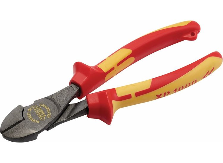 Draper 99053 XP1000 VDE Hi-Leverage Side Cutter, 180mm, Tethered