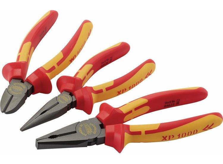 Draper 94639 XP1000 VDE Pliers Set (3 Piece)