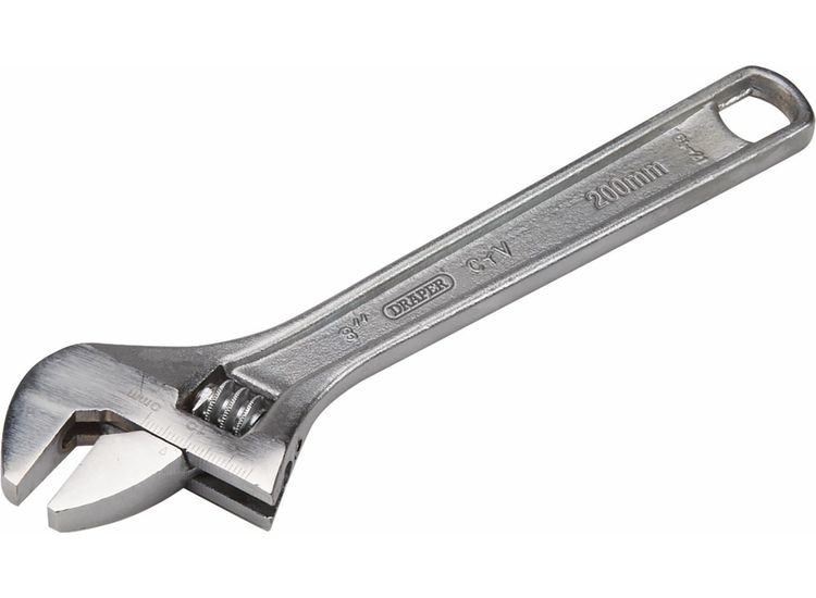 Draper 70396 Adjustable Wrench, 200mm