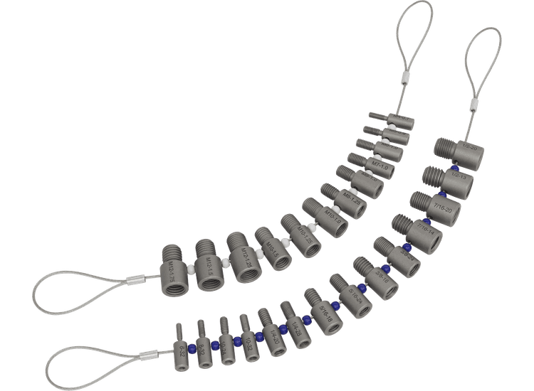 Sealey AK70NBC Thread Checker Nut &amp; Bolt Checker Imperial/Metric
