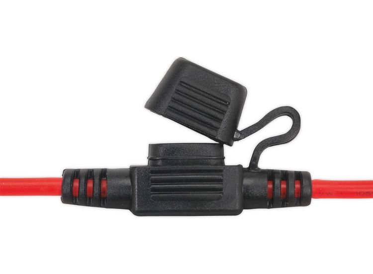 Sealey FHMSP30 Mini Blade Fuse Holder Splashproof 30Amp Pack of 10