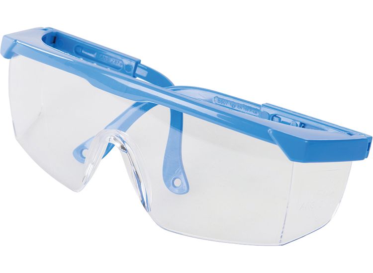 Silverline Adjustable Safety Glasses - Clear
