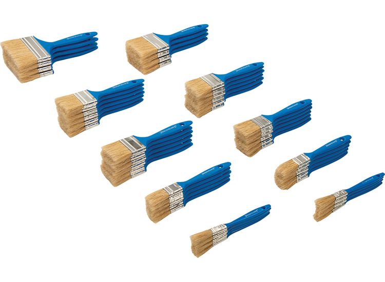 Silverline Disposable Paint Brush Set 50pce - 50pce
