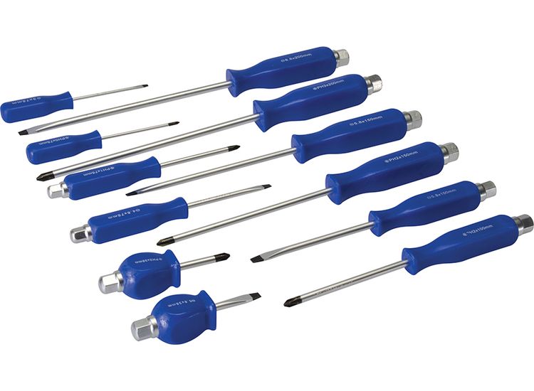 Silverline Engineers Screwdriver Set 12pce - 12pce