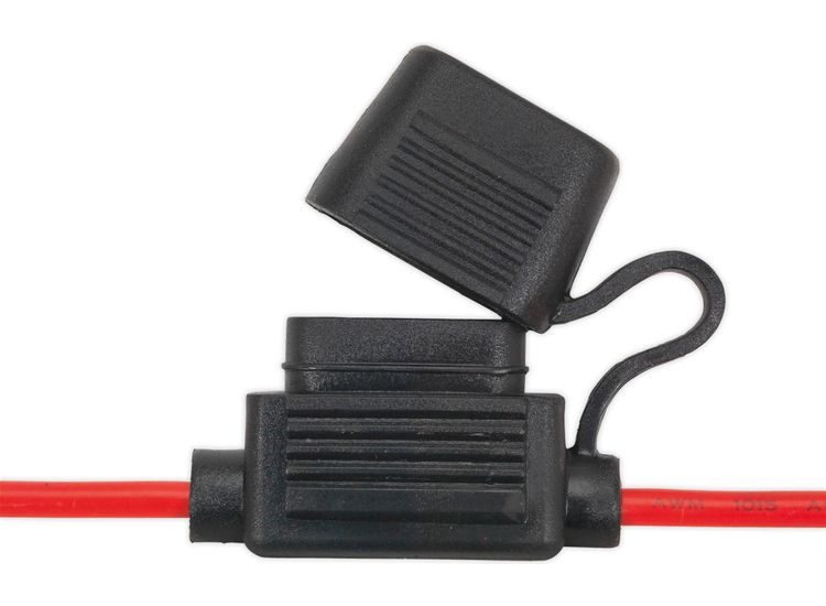 Sealey FHSP20 Standard Blade Fuse Holder Splashproof 20Amp Pack of 10