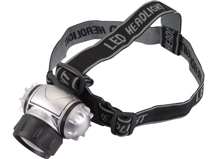 Silverline LED Krypton Head Light - 6 LED