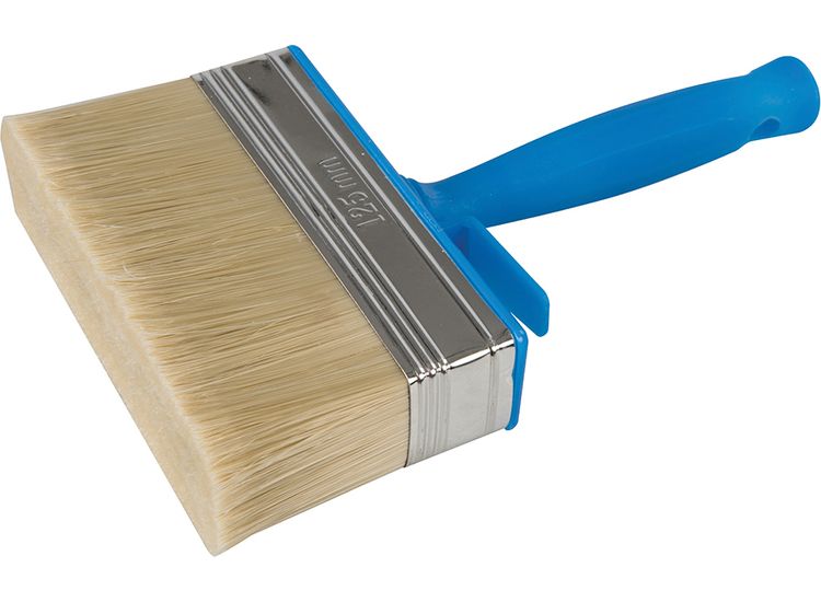 Silverline Shed &amp; Fence Brush - 125mm