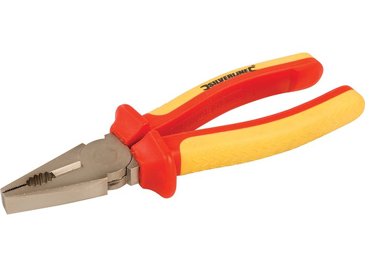Silverline VDE Expert Combination Pliers - 180mm