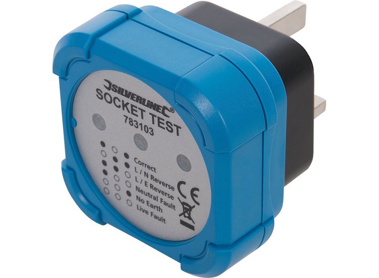 Silverline Socket Tester - 13A UK