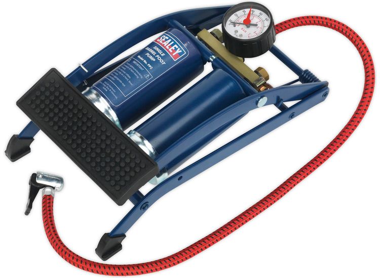 Sealey FP2 Foot Pump Twin Barrel