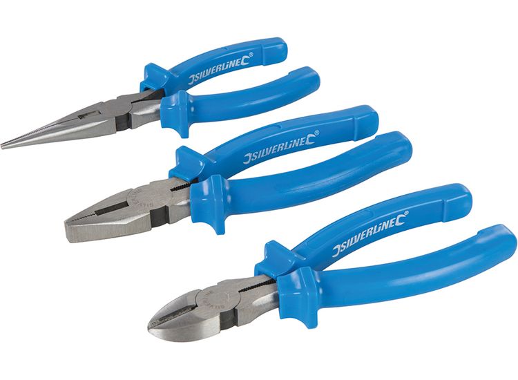 Silverline Pliers Set 3pce - 160mm