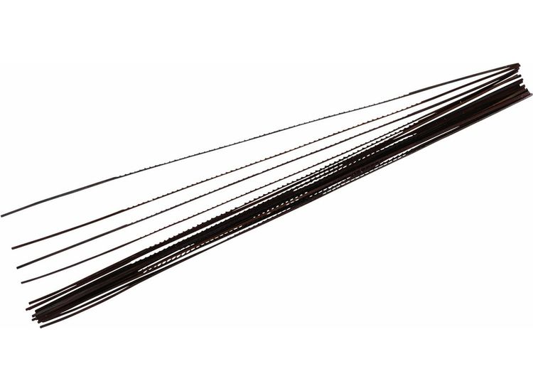 Draper 08918 Fretsaw Blades for Stock No. 18153, 128mm, 18tpi (Pack of 12)