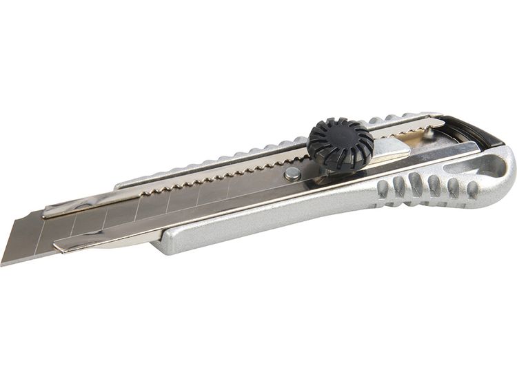 Silverline 18mm Metal Snap-Off Knife - 18mm