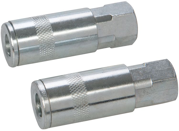 Silverline Air Line Quick Coupler 2pk - 1/4" BSP