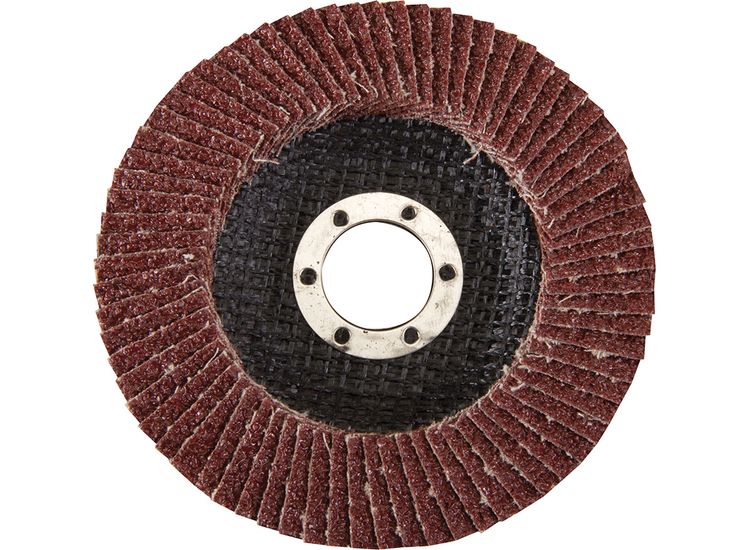 Silverline Aluminium Oxide Flap Disc