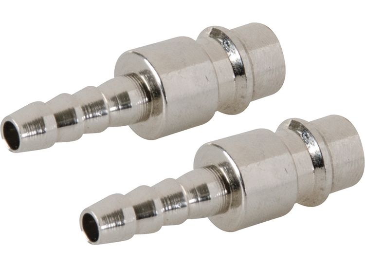 Silverline Euro Air Line Hose End Coupler 2pk - 8mm Hose End