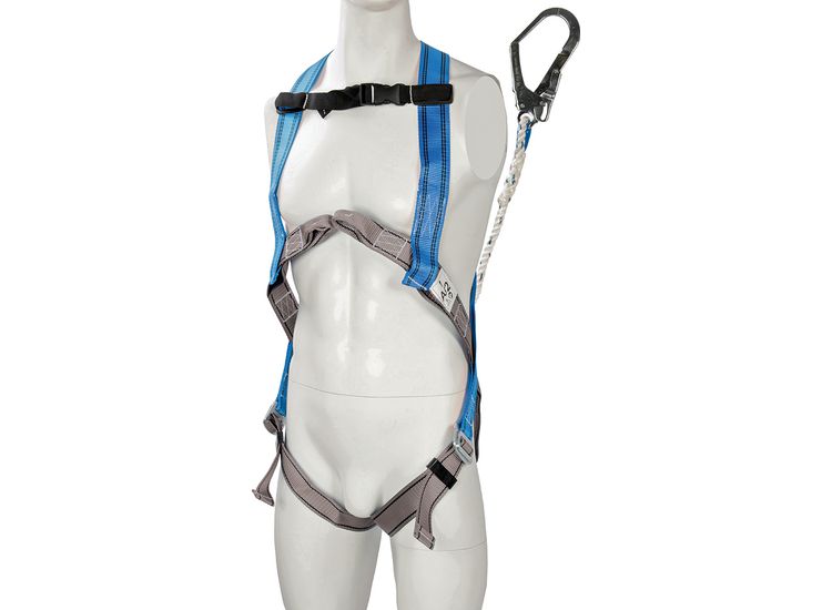 Silverline Fall Arrest Kit - Harness &amp; Shock Absorber