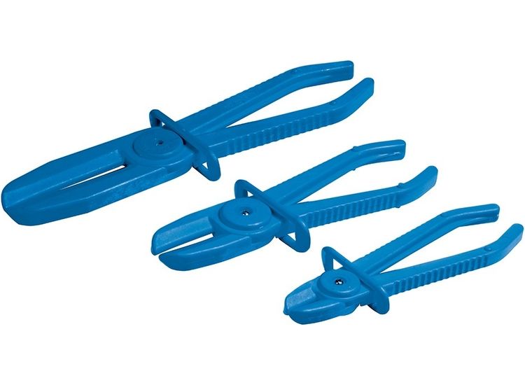 Silverline Flexible Hose Clamp Set 3pce - 3pce