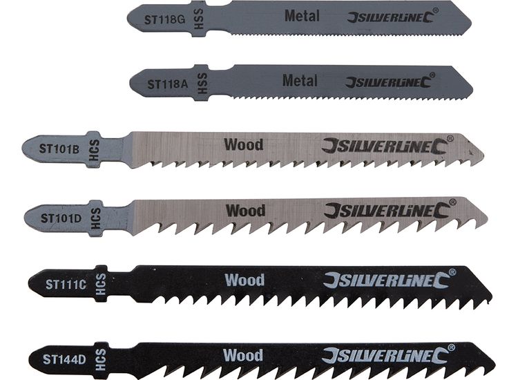 Silverline Jigsaw Blade Set 30pce - 30pce Wood/Metal