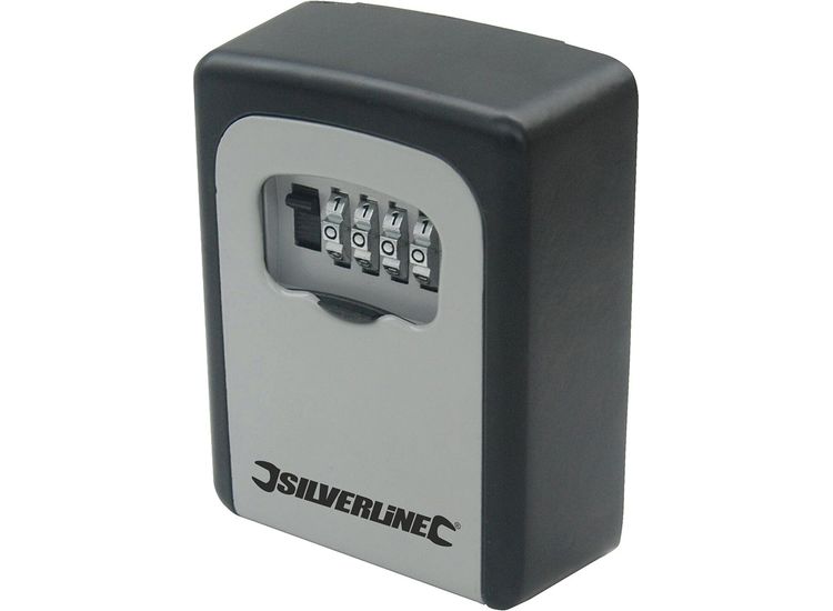 Silverline Key Safe Wall-Mounted - 121 x 83 x 40mm