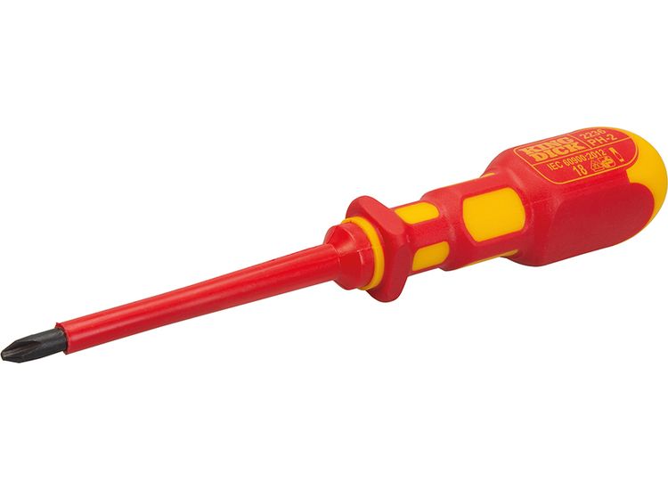 King Dick VDE Phillips Screwdriver - PH2 - 6 x 100mm