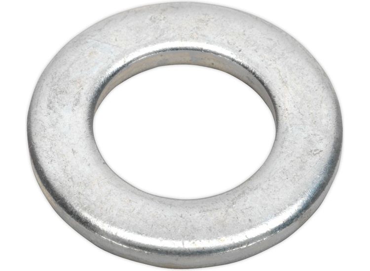 Sealey FWA1630 Flat Washer M16 x 30mm Form A Zinc DIN 125 Pack of 50