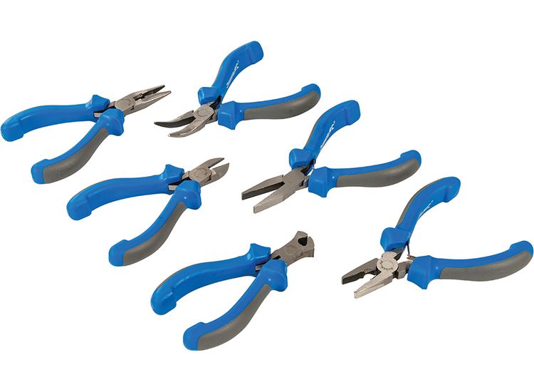 Silverline Mini Pliers Set 6pce