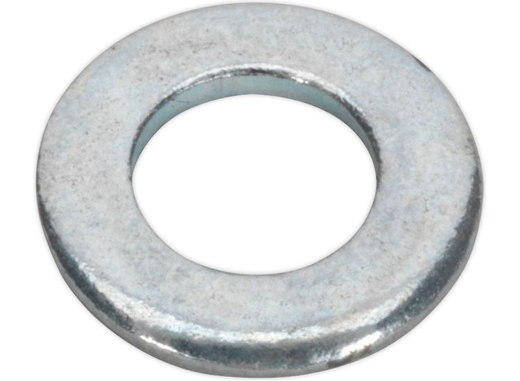 Sealey FWA49 Flat Washer M4 x 9mm Form A Zinc DIN 125 Pack of 100