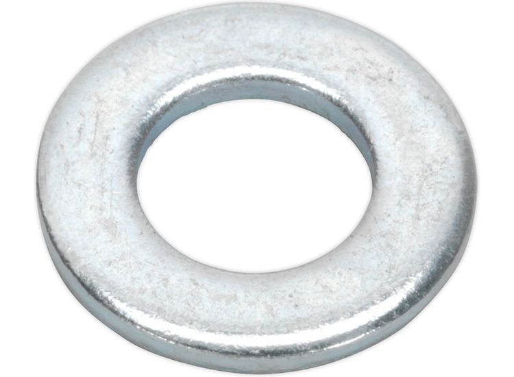 Sealey FWA817 Flat Washer M8 x 17mm Form A Zinc DIN 125 Pack of 100