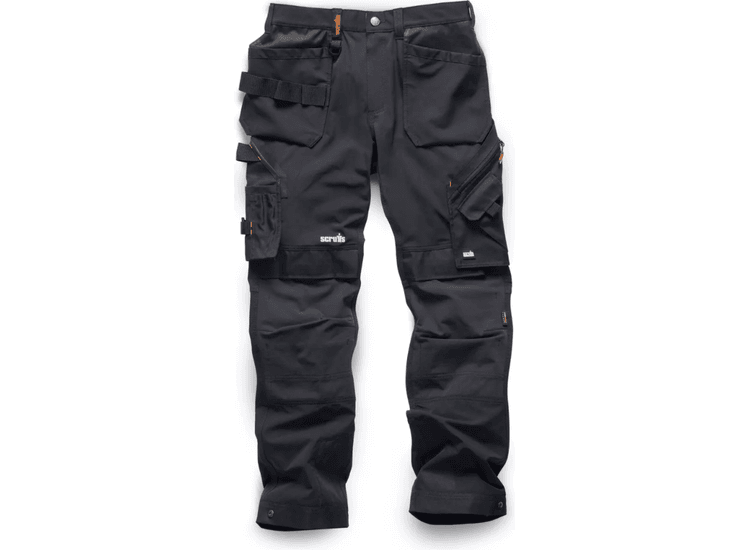 Scruffs Pro Flex Plus Holster Trousers Black
