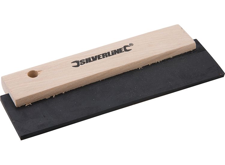 Silverline Rubber Squeegee - 200mm