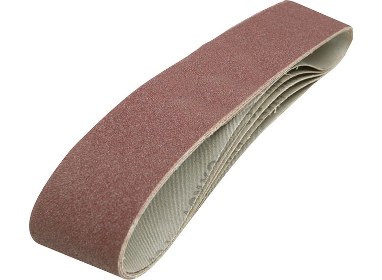 Silverline Sanding Belts 100 x 915mm 5pk - 80 Grit