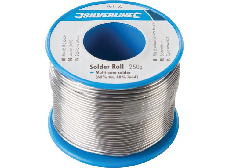 Silverline Solder Roll - 250g