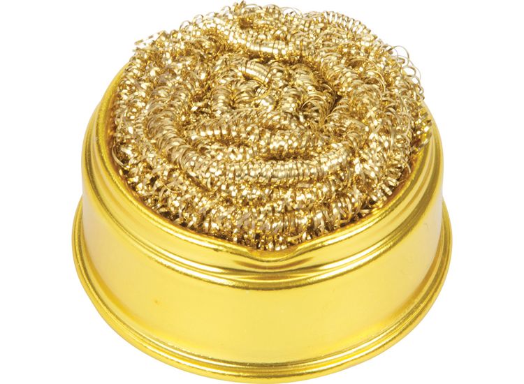 Silverline Soldering Tip Cleaning Ball &amp; Base - 60 x 60mm